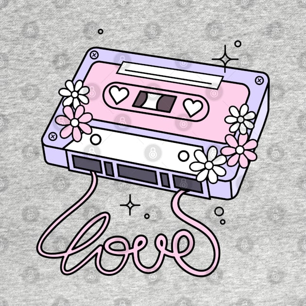 Music Lover's Cassette by TeaTimeTees